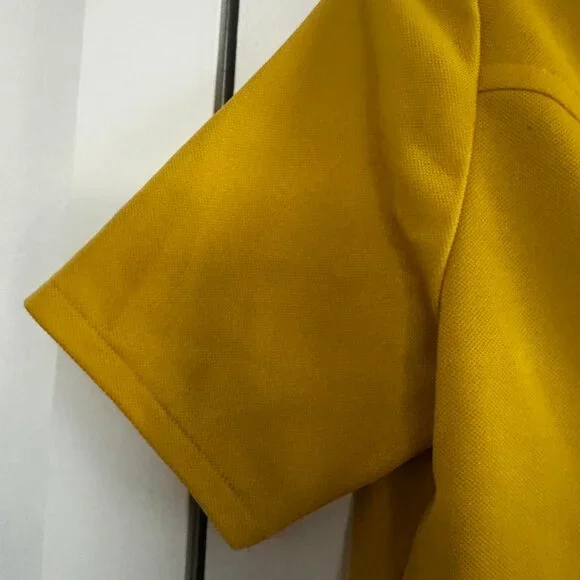 60's Lacoste Yellow Vintage Lacoste polo dresses - Picture 8 of 10